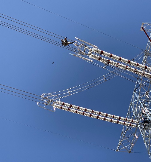 輸電線路耐張線夾在線測(cè)溫裝置